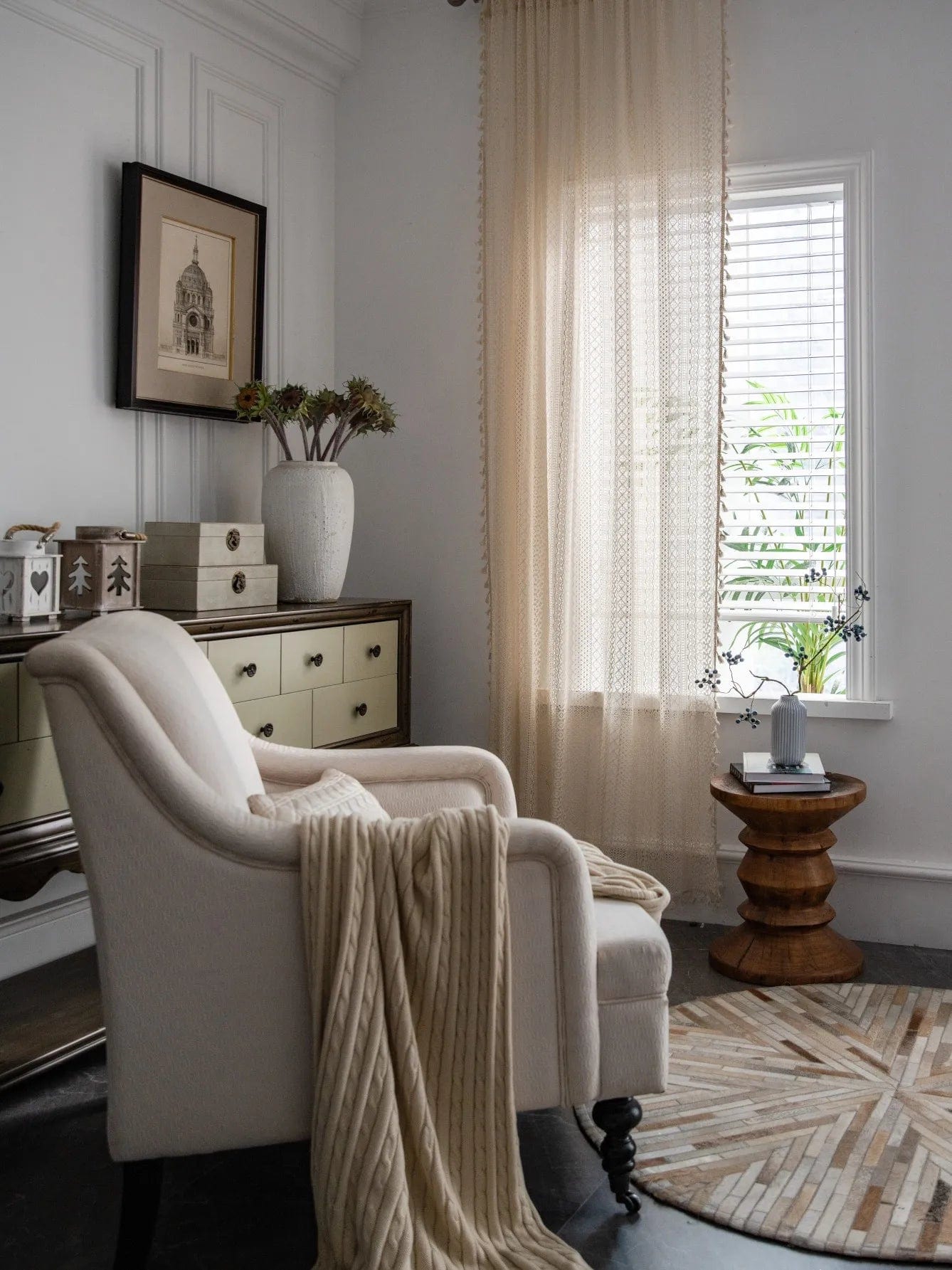 Rideau bohème classique L'atelier Rideau